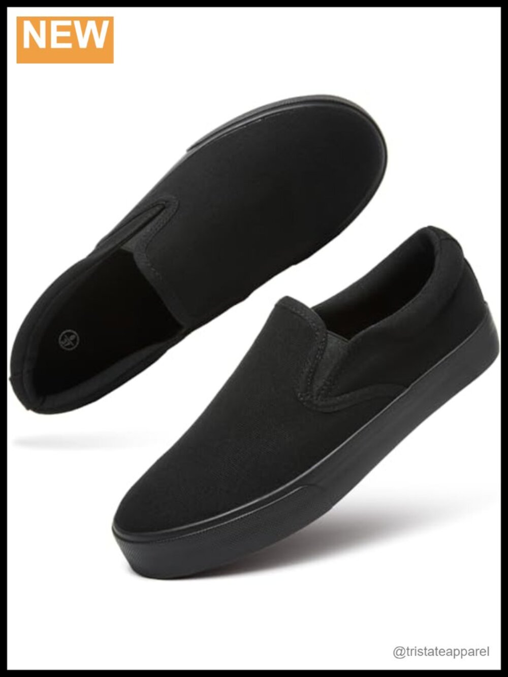 Women's Canvas Slip On Sneakers Non Slip Loafers Comfortable Breathable